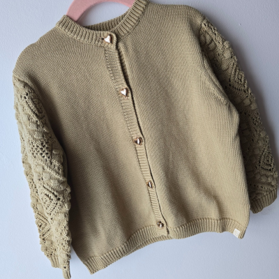 LRDM | NOELLE CARDIGAN MOSS GREEN 